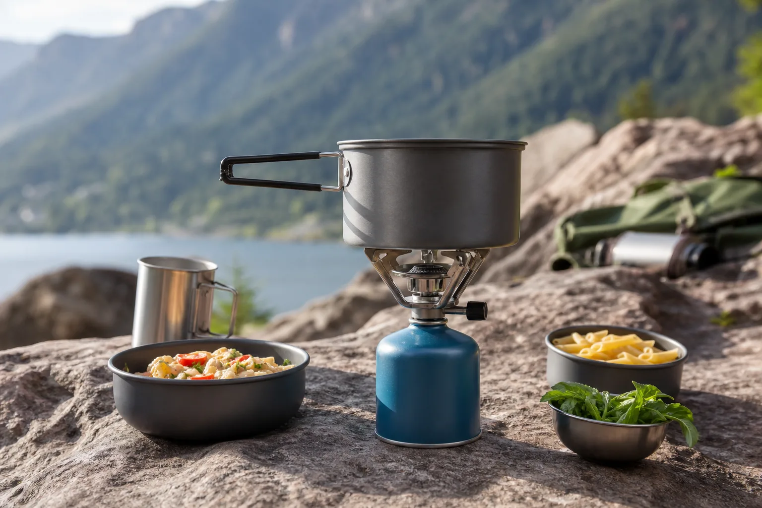 Campingkocher Schnelle Rezepte: Gerichte in unter 15 Minuten