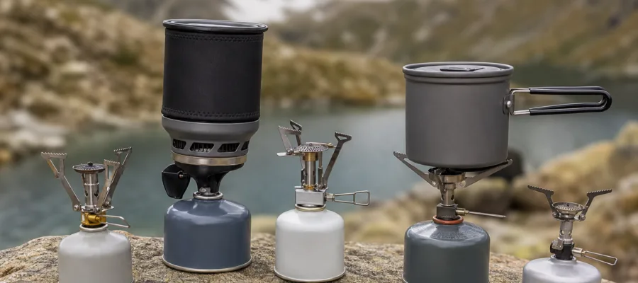 Campingkocher fuer Backpacking: ultraleichte Modelle im Ueberblick