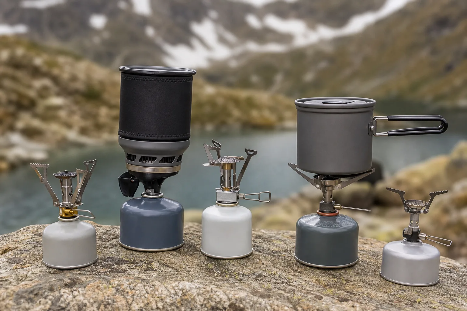 Campingkocher fuer Backpacking: ultraleichte Modelle im Ueberblick