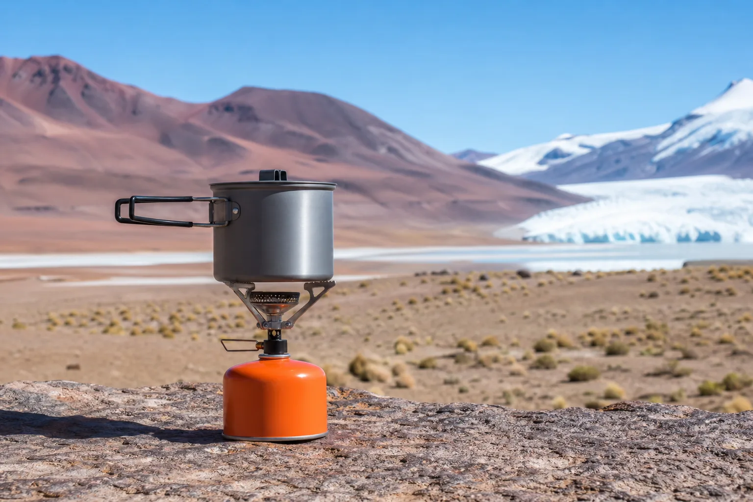 Campingkocher und ungewoehnliche Reiseziele: Von Wueste bis Gletscher