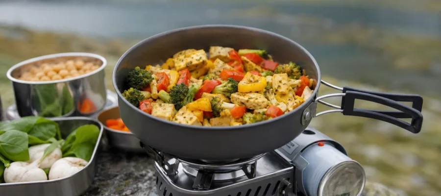 Campingkocher Vegetarische Rezepte: fleischfreie Campinggerichte